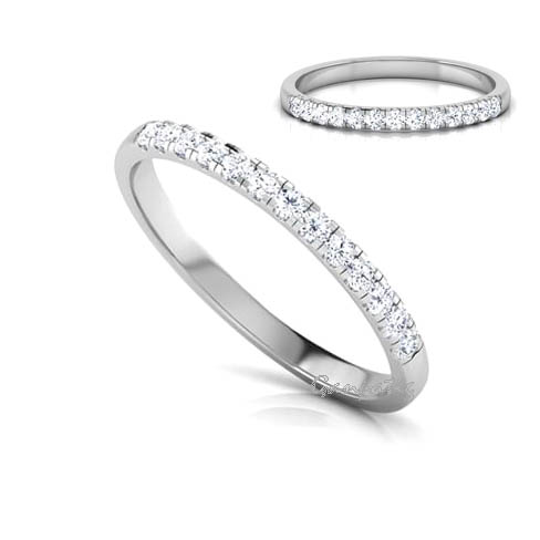 9ct diamond hoop earrings